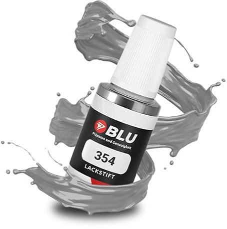 BLU Auto Lackstift Silber kompatibel für BMW 354 Silber TITANUM Silver | Auto Lack Reparatur Ausbesserungslack