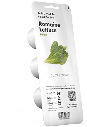 Emsa M52615 Click & Grow Substratkapsel Kopfsalat, Nachfüllpackung für Smart Garden, 3er-Set