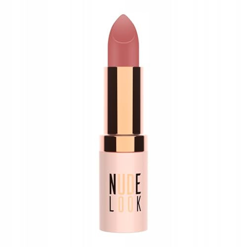 Rouge à Lèvres Mat Nude Look - 03 Pinky Nude - Golden Rose - Maquillage - Pf03 Pinky Nude