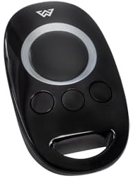 Wisniowski 4-Befehl Handsender Lunar 433,92MHz (1er Pack) + 1 Stück ADAMS Schlüsselanhänger/Einkaufschip