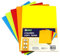 D.RECT – Kopierpapier, Tonpapier, Bunt A4, Farbiges Druckerpapier, Mix von 5 Farben, für Tintenstrahl und Laserdrucker, 5x50 A4-Blättern - 250 Blatt