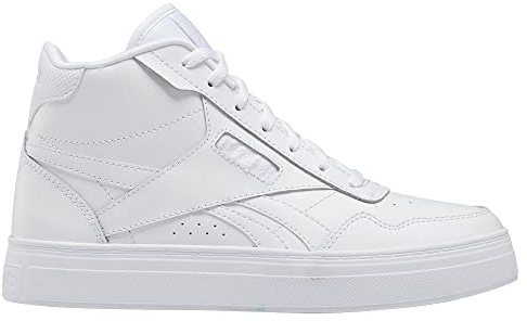 Reebok Women Court Advance Bold High Sneaker, FTWR White/FTWR White/FTWR White, 4.5