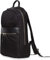 Knomo Beauchamp Womens 14 Laptop Bag Computer Backpack for Work, College, Travel Daypack Purse, Black, Gold Zip, Beauchamp Laptop Backpack