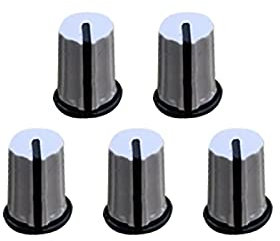 LICHIFIT 5 x EQ-Drehknopf-Ersatz-EQ-Potentiometer-Drehknopf, Schubstangenkappe für Pioneer DJ-Mixer, Reparaturteil