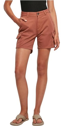 Urban Classics Damen Ladies High Waist Cargo Shorts