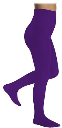 Pegasus Collant Bambina Tinta Unita Vari Colori (Viola, 4-7 Anni)