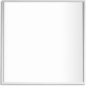 kaiserkraft | MADRID Silver Line™ Türschild | HxB 150,5 x 150,5 mm | selbstklebend | silber