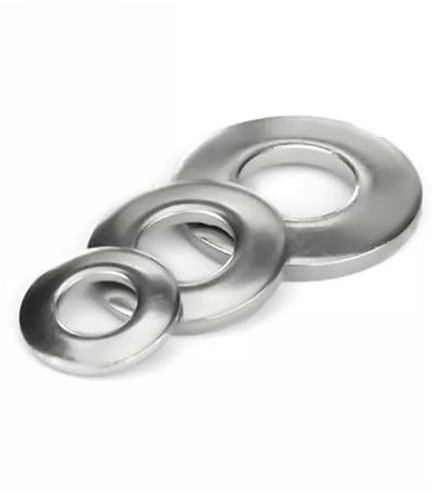 DHAEY SeroNi 3–200 Stück gewölbte elastische Unterlegscheiben aus Edelstahl 304/konische Unterlegscheiben/Sattel-konkave Unterlegscheiben Gasket(50pcs M8)