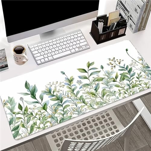 Gaming Mauspad XXL 1200x600mm Weinlese-Graffiti übergroßes Mousepad Vernähte Kanten Schreibtischunterlage Einfach Zu Reinigen für PC,Laptop