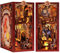 CUTEBEE Book Nook zum Selberbauen, Miniatur-Puppenhaus-Set mit Staubschutz, Book Nook-Miniaturhaus-Set für Erwachsene zum Bauen aus Holz, 3D-Puzzle-Kunstmodellbausatz, RK01 - Flamme-Gemeinschaftsraum
