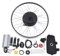 HINOPY 26 Zoll Ebike Umbausatz Kit, 48V 1500W Ebike Umbausatz E-Bike Elektrofahrrad Umbausatz Kit Conversion Motor Kit für Hinterrad