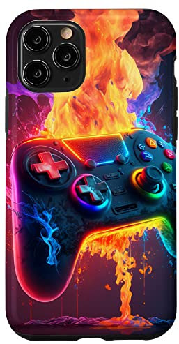 Hülle für iPhone 11 Pro Gamer Ästhetische Grafik Gaming Videospiele Jungen Teenager Kinder