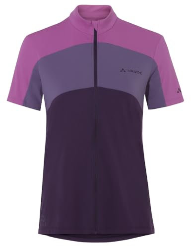 VAUDE Damen Women's Matera Fz Tricot T-Shirt, Eggplant, 38 EU
