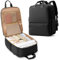UPPACK Handgepäck Rucksack,Reiserucksack Handgepäck Flugzeug Ryanair Handgepäck 45x36x20 Rucksack,40L Wasserdicht Travel Backpack Business Rucksack Damen Weekendertasche Schwarz