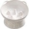 Qcapet Ceramic Cat Slow Feeder, Elevated Cat Food Bowl Tilted Design, Dog Slow Feeder Bowl no Black Chin, Cat Shape Slow Feeder for Dry and Wet Food (White)