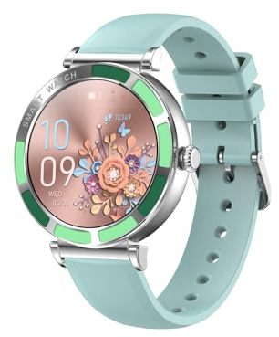 Trevi T-FIT 245 L Smartwatch con Funzione Chiamata Wireless, Display Full Touch 1.27, Monitoraggio Sonno, Passi, Frequenza Cardiaca, Esercizio Fisico, Notifiche Chiamate e Messaggi Social, Verde
