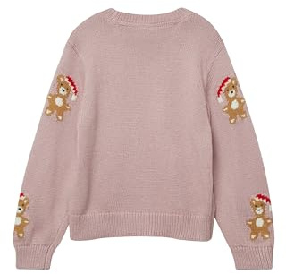 s.Oliver Weicher Loose Fit Strickpullover mit Weihnachtsmotiven