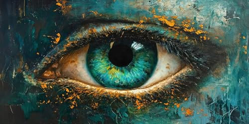 Eye on the wall 120x80 Poster