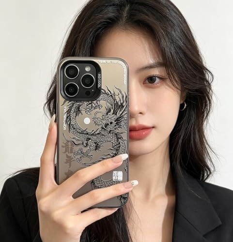 PAIXIKYZ Compatible avec iPhone 7 Plus/iphone 8 Plus | Coque de Téléphone PC Motif -Dragon