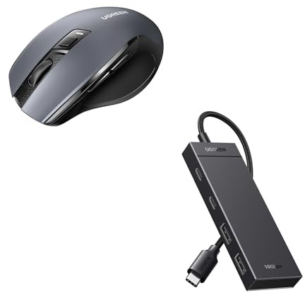 UGREEN Wireless Mouse USB C HUB with 30CM Cable