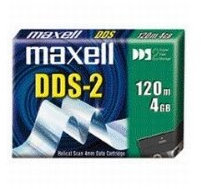 Maxell 22799200 DDS2 4/8GB (120m 4mm) Tape Cartridge