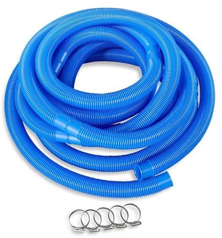 POOL Total Schlauchset 10,50 m Ø 32mm + 5 Edelstahlschellen