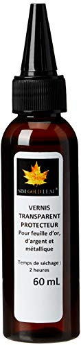 60 ml Varnish for Leaf Gold and Silver Metallic