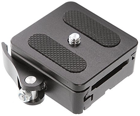 Hersmay P50 Clamp QR Quick Release Plate Adapter Universal Fit Arca-Swiss Standard for Tripod Ballhead Ball Head