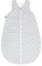 Julius Zöllner Sommerschlafsack, 0,5 TOG, waschbar bei 60°C, Made in Germany, Oeko TEX Standard 100, Sterne grau, Gr. 70