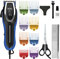 Wahl Pet Clippers, U-Clip Dog Grooming Kit with Colour Coded Combs, Full Coat Grooming Clippers for Dogs, Low Noise Corded Pet Clippers, Sharp Cutting Steel Blades