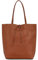LeahWard Large Hobo Shoulder Bag, Women's Italian Hand Made Leather Shoulder Bags, Soft Leather Handbags, A4 College School Work Business Bags (Brown)