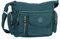 Ledershop24 Geschenkset - Leichte Damen & Herren Umhängetasche Schultertasche Sporttasche Stofftasche Farbe Blau
