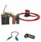 tomzz Audio 7015-007 Radio Adapter Kabel Set kompatibel mit Ford KA RU8 ab 2009-2017 auf ISO Norm einfacher Zündplusabgriff über Sicherung für Fahrzeuge mit Can-Bus