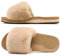 COFACE Pantofole Donna Ciabatte Pelose Donna Invernale Ortopedico Ciabatte da Casa Pantofole Pelliccia con Pelo Invernali Piatte Sandalo 36