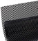 AggAuto 100×33cm Schwarz Renngitter, 6×12mm Raute Lochgröße, Aluminiumlegierung Streckgitter, Race Gitter, universell passendes automotive Kühlergitter