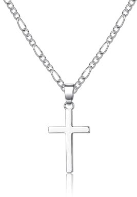 USEEDOVIA Klein Kreuz Kette Damen Halskette Herren Damen Jesus Schmuck Geschenk für Frauen