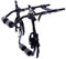 HXFENA Porte-VéLo,Support de Voiture de Support ArrièRe de VéLo Pliable en Acier à Haute Teneur en Carbone Peut Accrocher 2 VéLos,Adapté Au Coffre à Hayon/Black/A