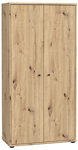 Newroom Kommode Artisan Eiche Sideboard Modern - 73,7x149,5x34,8 cm (BxHxT) - Highboard Anrichte - [Lucius.Nine] Büro Arbeitszimmer Wohnzimmer