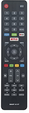 ALLIMITY Fernbedienung Ersetzen für Dyon LED TV Smart-32-XT D800168 Smart-43-XT D800169 Smart32XT Smart43XT Movie-Smart-32-XT Movie-Smart-55-XT-2