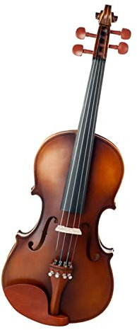 Akustische Geige 4/4 Volle Geigengeige Mit Bogenfall Bridge Jujube Wood Acessories Violine Anfänger