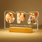 iDIY Geschenke für Opa Enkel Enkelin LED Nachtlicht, Lampe mit Foto Personalisiert, Opa Geschenke Geburtstag, Personalisierte Weihnachtsgeschenke, Fotogeschenke, Vatertagsgeschenk