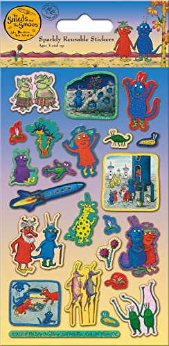 The Smeds and The Smoos Glitzernde wiederverwendbare Aufkleber