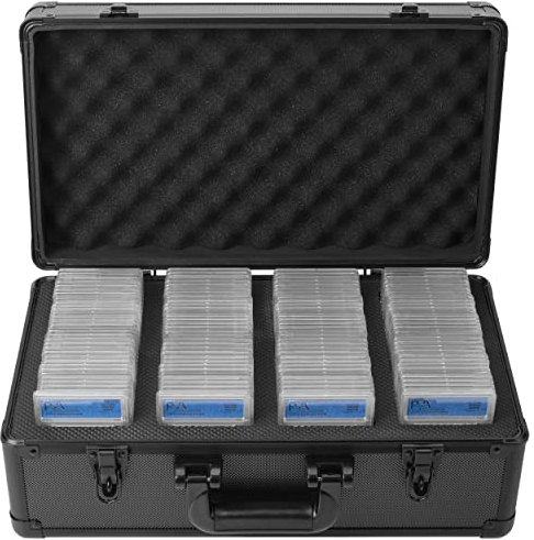 FunGuys Graded Card Storage Box, Trading Card Case for PSA Graded Cards, Hard Case, Sports Card Storage Boxes as PSA Card Holder, Baseball Card Case, Slab Case, Card Case Holder for Trading Cards