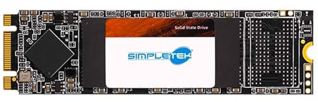 SIMPLETEK M.2 Sata NGFF SSD 256GB Storage | Serial ATA III Solid State Disk | 550MB/second PC Assemblies Gaming