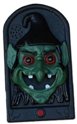 Homoyoyo Halloween-Requisiten Halloween-Partyzubehör das Spukhaus-Dekor Anhänger Requisiten Styling-Requisiten Spukhausdekoration Türklingel scheinen Ornament Kind