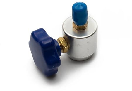 HWWW Herramientas de Aire Acondicionado refrigerante R134a, abridor de Botellas de válvula for R22 R410 R12 R600A, Aire Acondicionado refrigerante de Gas de Baja presión