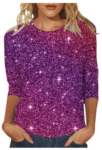 GFPGNDFHG Damen Sale Angebote Herren Top Damen Elegant Goldene Bluse Damen Schickes Oberteil Damen Pullover Mit Glitzer Festliche Pullover Glitzerhose Damen Elegante Oberteile Damen