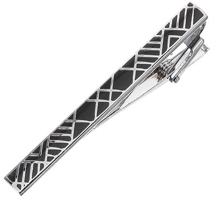 LIFKOME Schmale Krawattenklammer für Herren Modisches Krawattenklammer-design für Business-anzüge