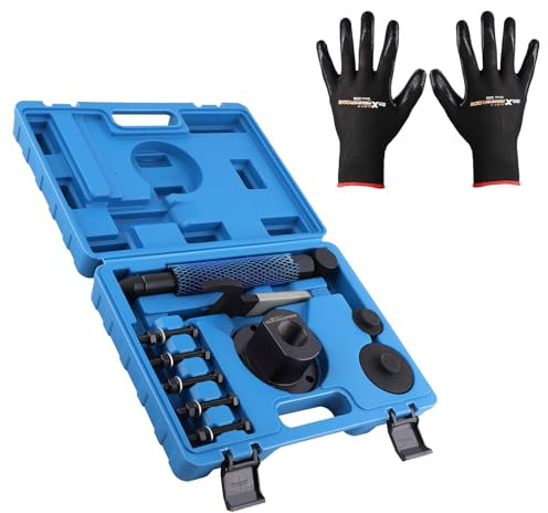 maXpeedingrods 10PC Radlager Innenring Werkzeug für Ford Transit Vorderachse Radnabe Abzieher