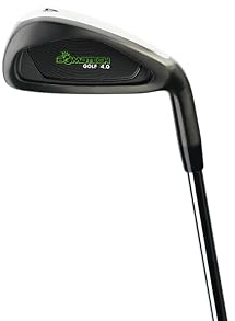 BombTech Golf - Premium Individual Golf Irons (4, 5, 6, 7, 8, 9, PW) - Easy to Hit (Stainless Steel, 6, Stiff, Right)